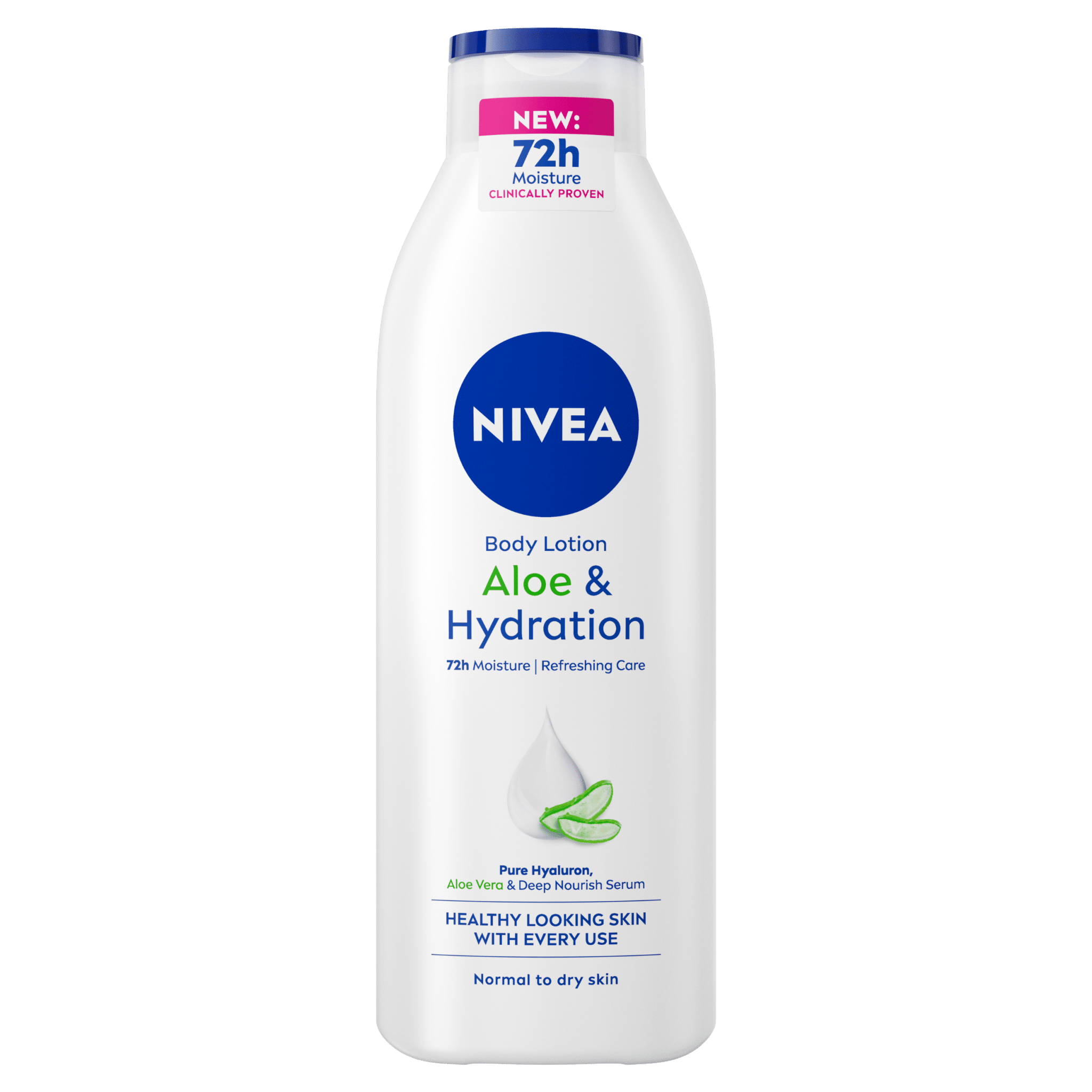 NIVEA, Lait Corps Aloé Vera peaux normales à sèches, 250ml - 88395