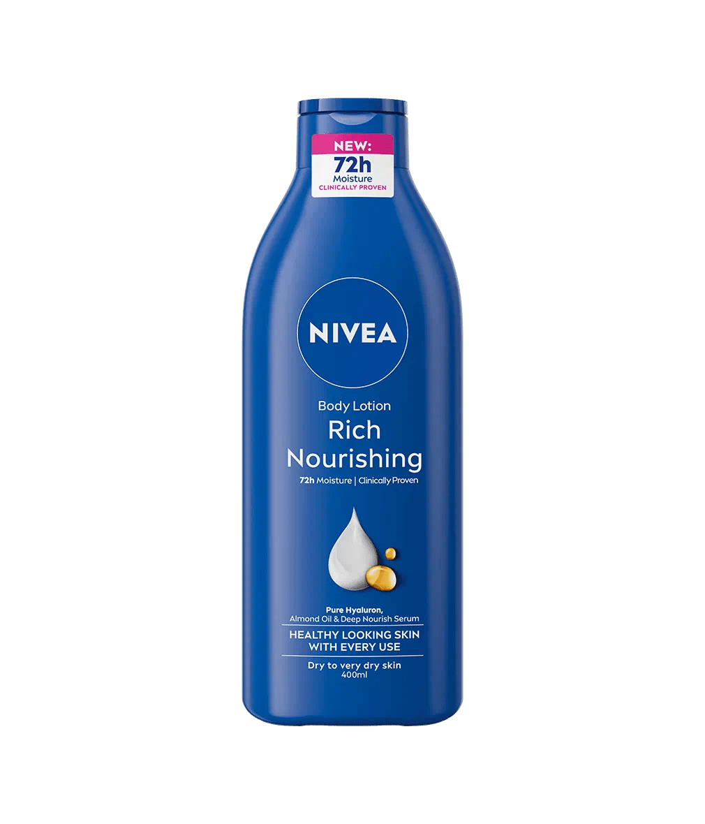 NIVEA, Lait Corps Crème Nourrissant, 400ml - 80203