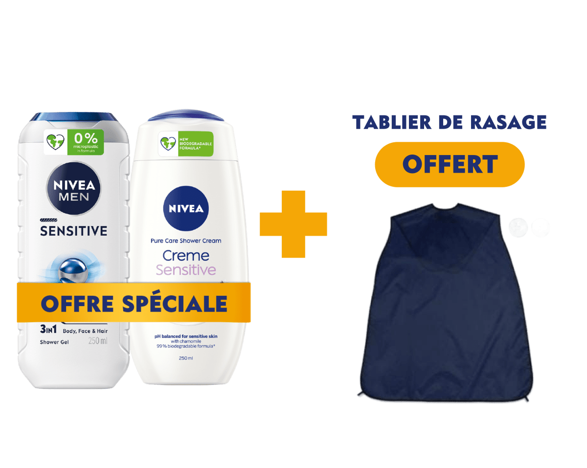 NIVEA LOT 2 GEL DOUCHE SENSITIVE BALANCE - Nivea | BeautyForYou.ma