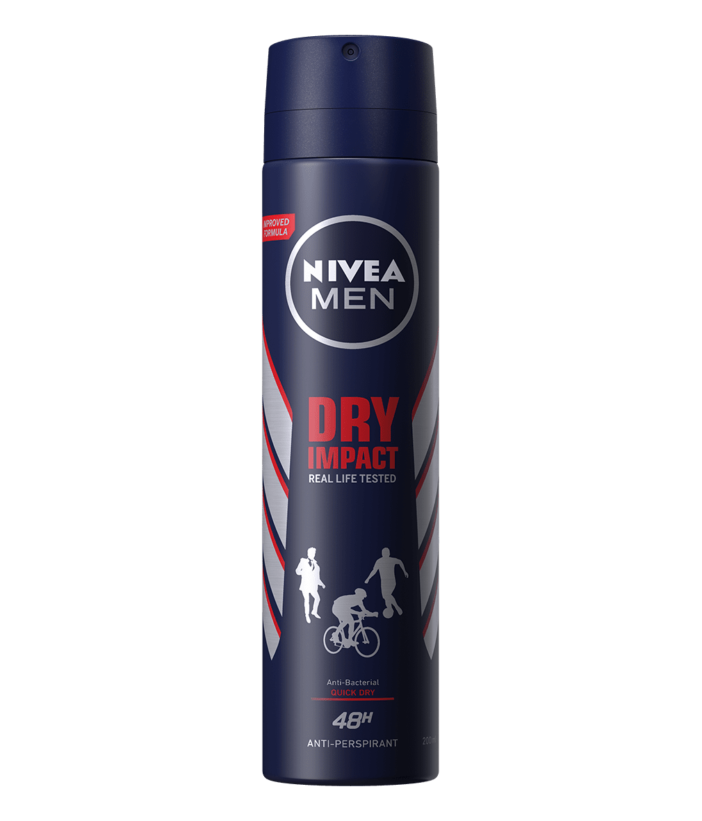 NIVEA MEN, Déodorant Dry Impact, Spray 200ml - 81605
