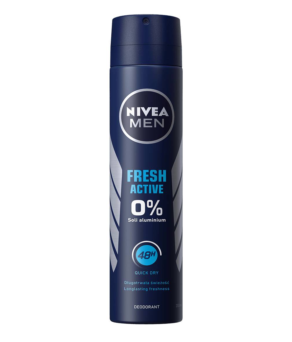 NIVEA MEN, Déodorant Fresh Active, Spray 200ml - 81618