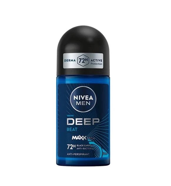 NIVEA MEN Déodorant Homme DEEP Beat Roll - on 50ml - 95674