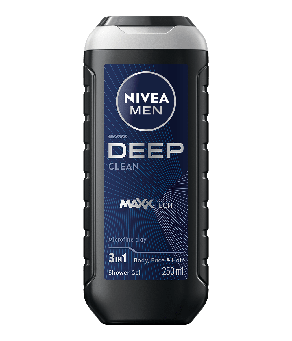 NIVEA MEN, Gel douche DEEP, 250ml - 84086