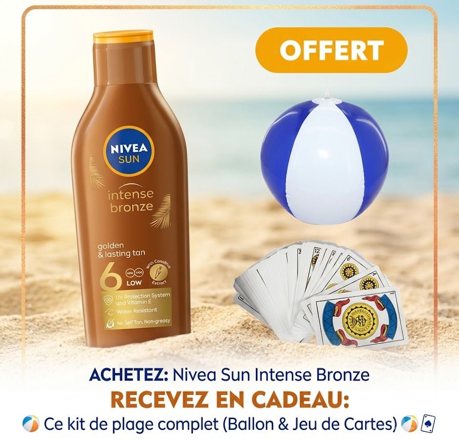 NIVEA SUN, Lait Protecteur au Carotène, SPF 6, 200ml - Nivea | BeautyForYou.ma