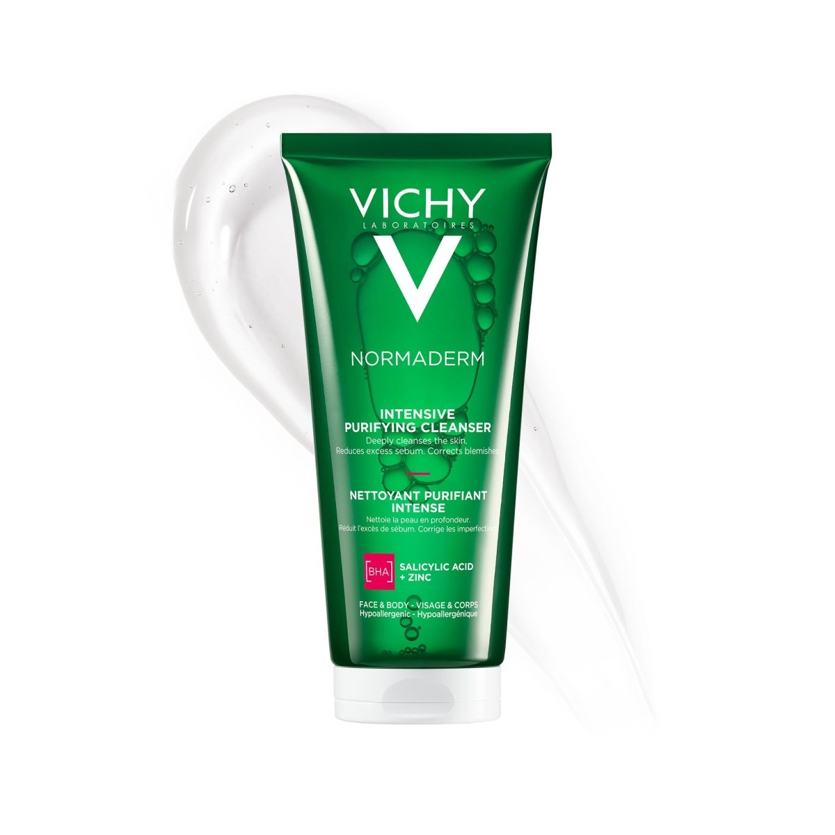 NORMADERM PHYTOSOLUTION GEL PURIFIANT 200ML - Vichy | BeautyForYou.ma