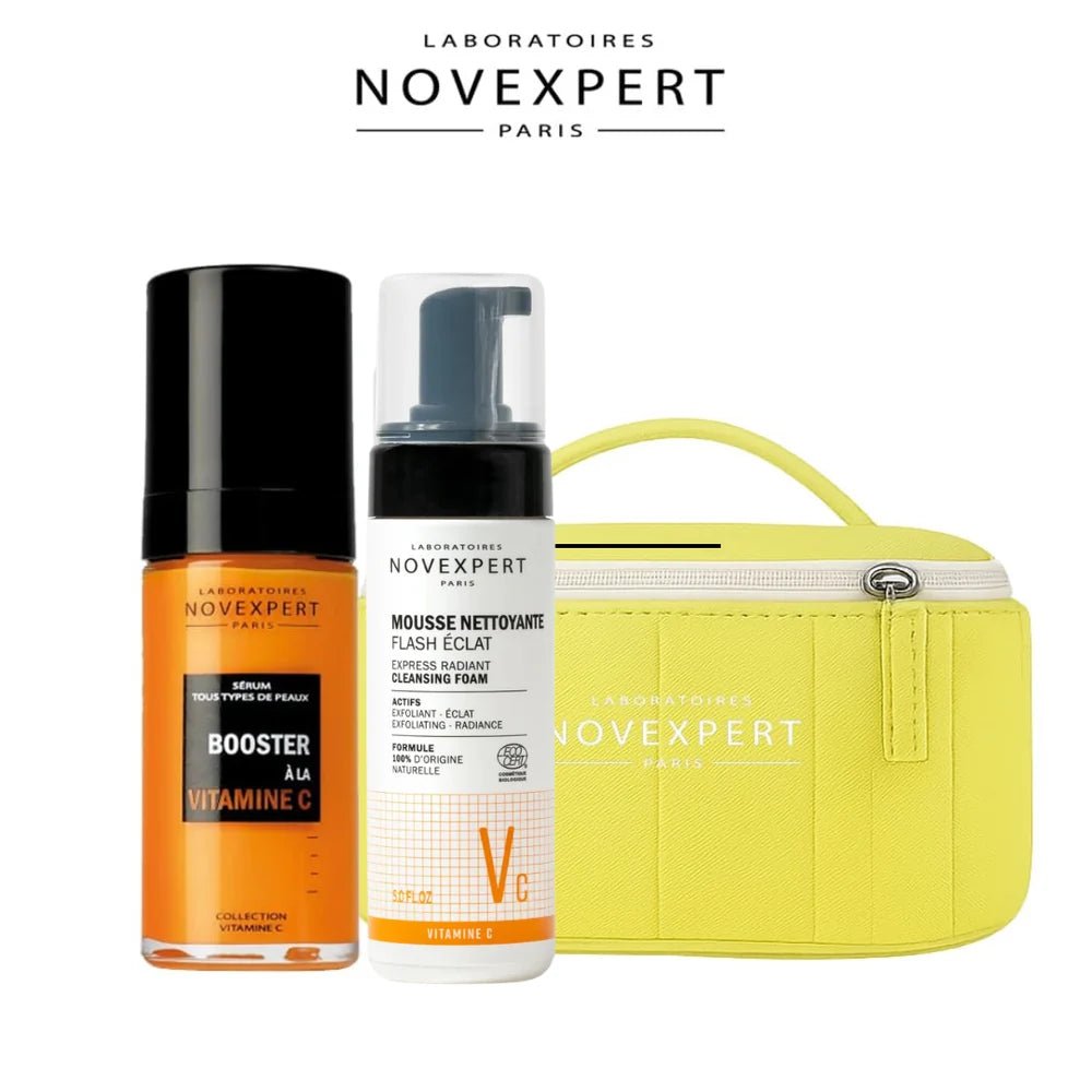NOVEXPERT NOVEXPERT OFFRE SPECIALE DUO PEAU ECLATANTE sérum booster 30ml + Mousse Flash Eclat 150 ML - Novexpert | BeautyForYou.ma