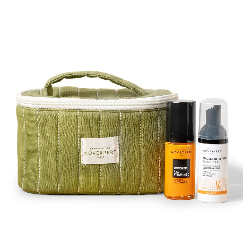NOVEXPERT - PROMO BOOSTER VitC+Mousse Flash+Trousse jaune - NOVEXPERT | BeautyForYou.ma