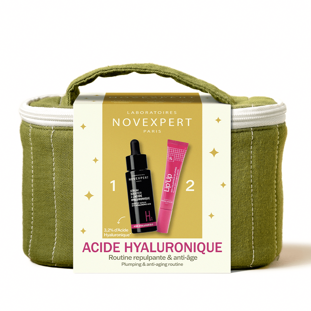 NOVEXPERT TROUSSE VERTE ACIDE HYALURONIQUE - Novexpert | BeautyForYou.ma