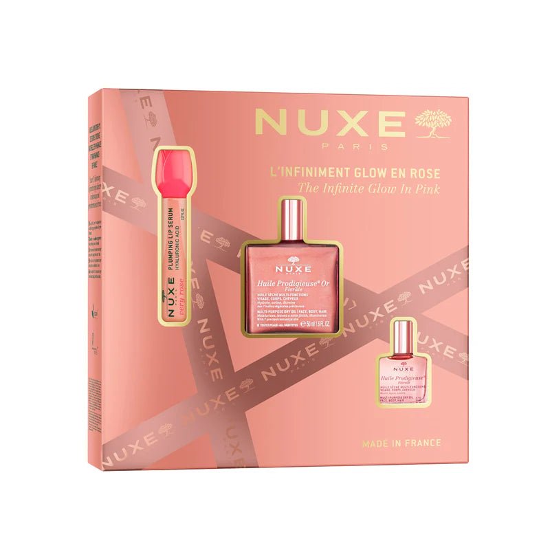 NUXE Coffret L'Infiniment Glow en Rose - Nuxe | BeautyForYou.ma