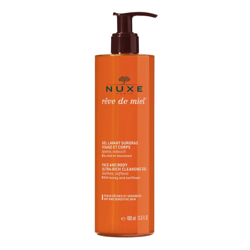 NUXE Gel lavant surgras visage et corps 400ML - Nuxe | BeautyForYou.ma