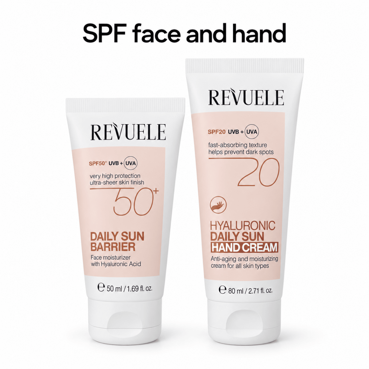 PACK SPF Face & Hand - Revuele | BeautyForYou.ma