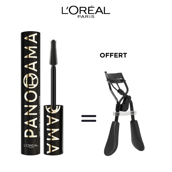 PANORAMA AN BLACK = Recourb Cil - L'Oréal Paris | BeautyForYou.ma