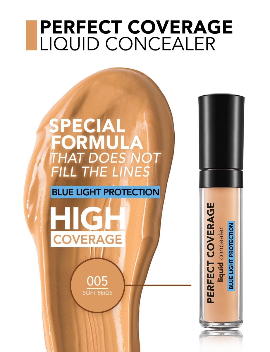 PERFECT COVERAGE LCN NEW-005 SOFT BEIGE - Flormar | BeautyForYou.ma