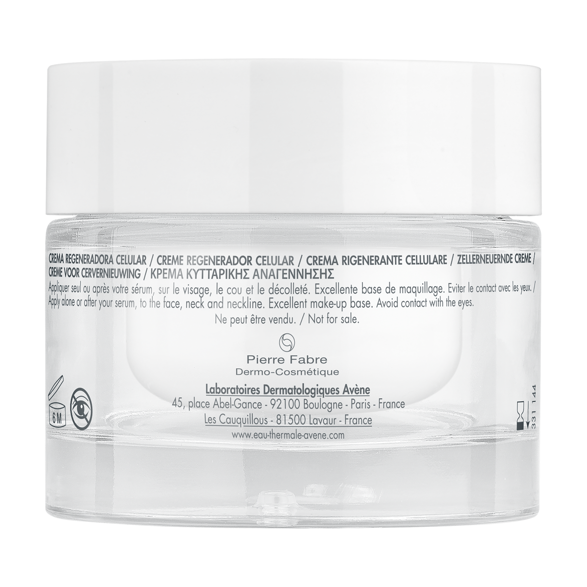 Crème régénération cellulaire