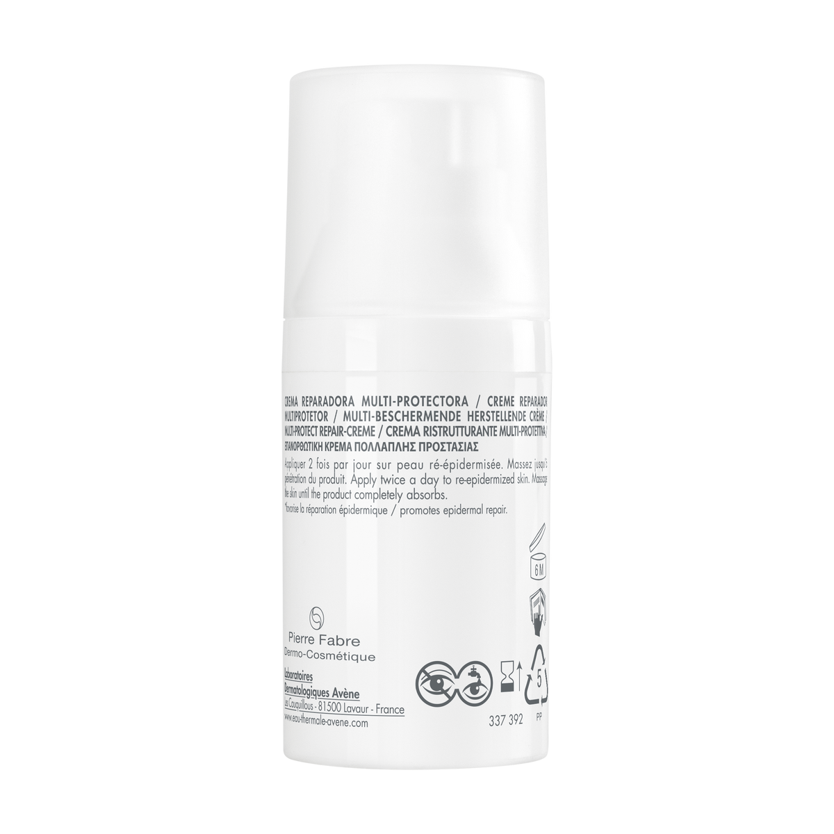 Eau Thermale Avène Cicalfate + Crème réparatrice multiprotectrice SPF 50+