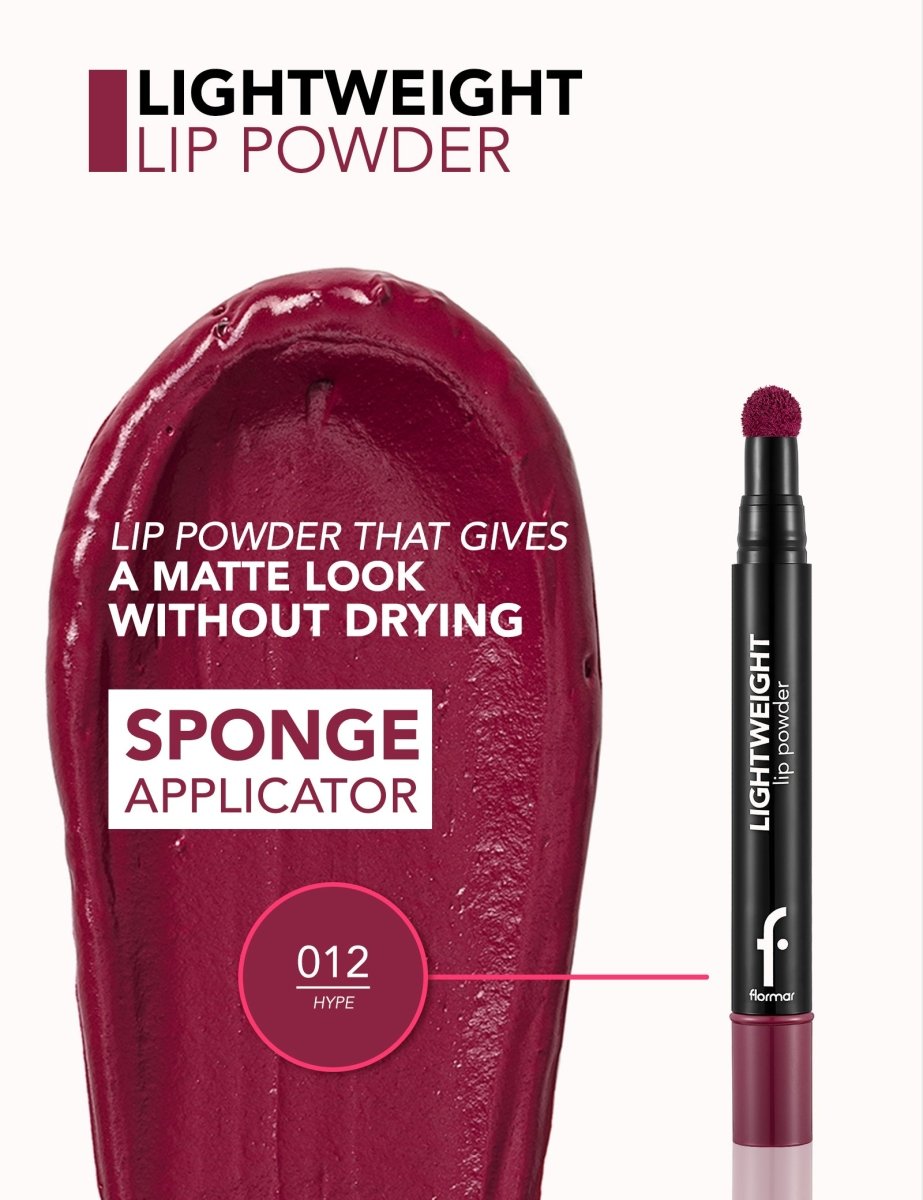 Poudre à lèvres légère 012 Hype - Flormar | BeautyForYou.ma