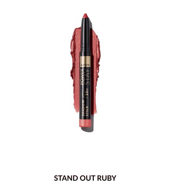 POWER STAY 16H OMBRE STICK STAND OUT RUBY 1,4ML - Avon | BeautyForYou.ma