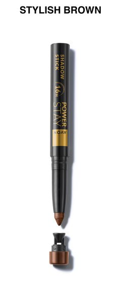 POWER STAY 16H OMBRE STICK STYLISH BROWN 1,4ML - Avon | BeautyForYou.ma