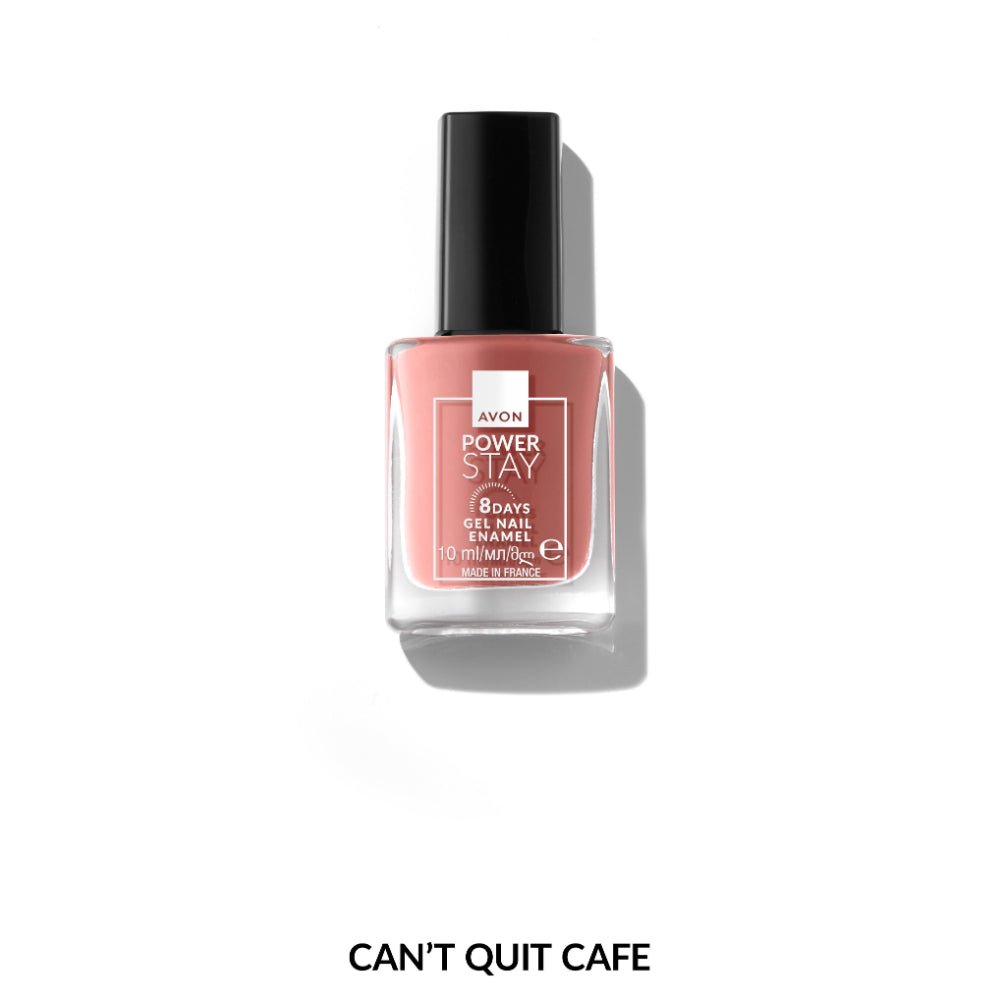 POWERSTAY - Vernis à ongle tenue jusqu’à 8 jours CAN'T QUIT CAFÉ 10ML - Avon | BeautyForYou.ma