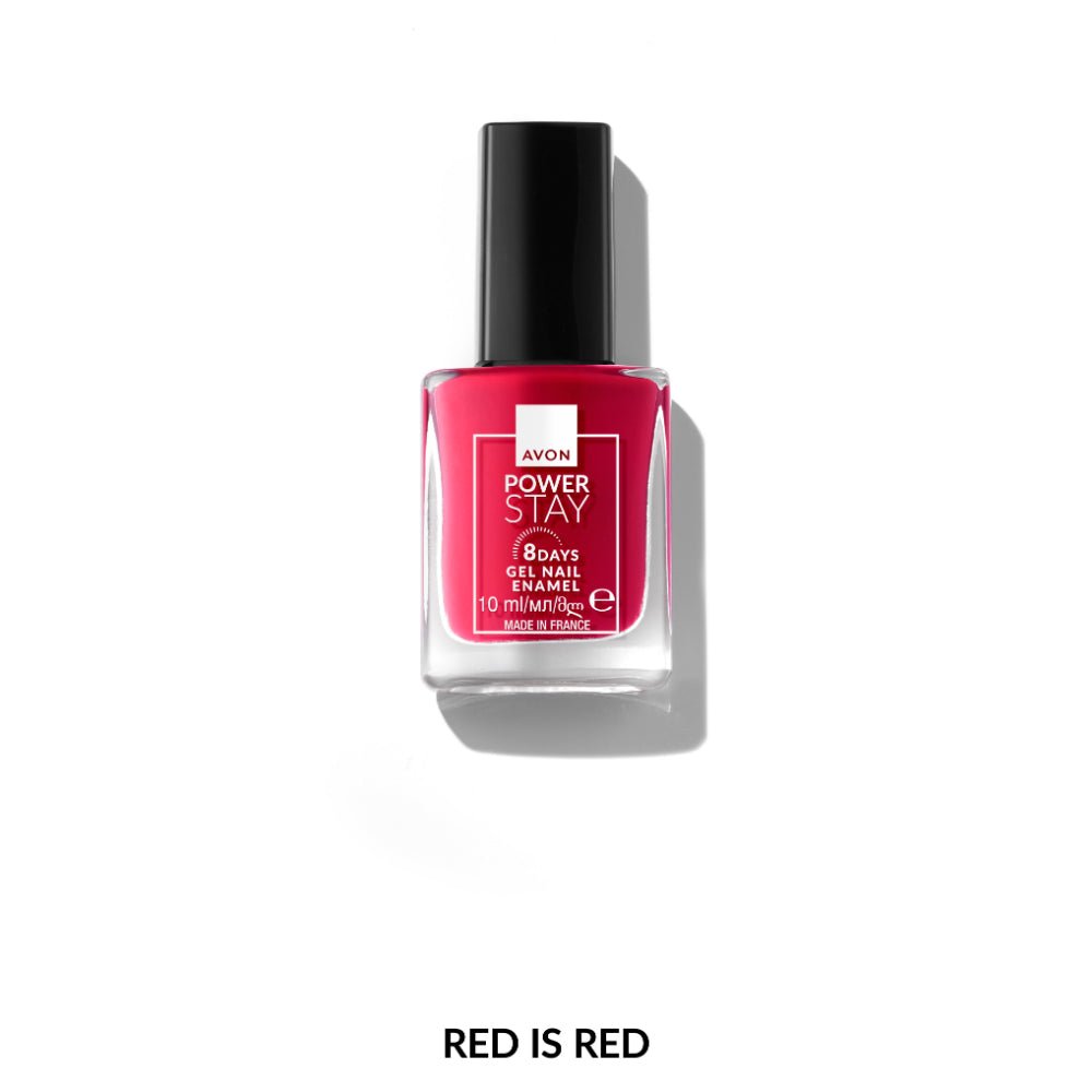 POWERSTAY - Vernis à ongle tenue jusqu’à 8 jours RED IS RED 10ML - Avon | BeautyForYou.ma