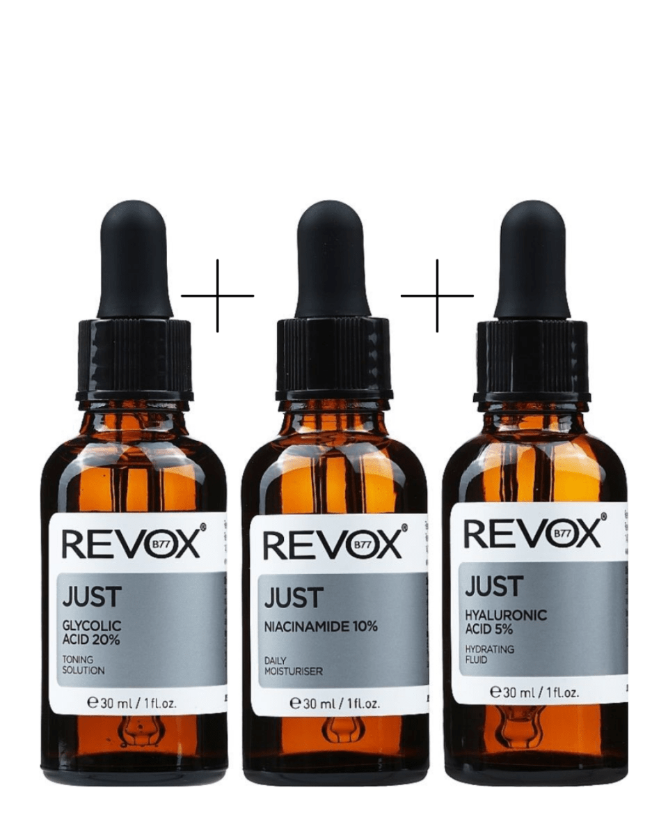 REVOX PACK OIL CONTROL SKINCARE ROUTINE 3*30ml - Revox | BeautyForYou.ma