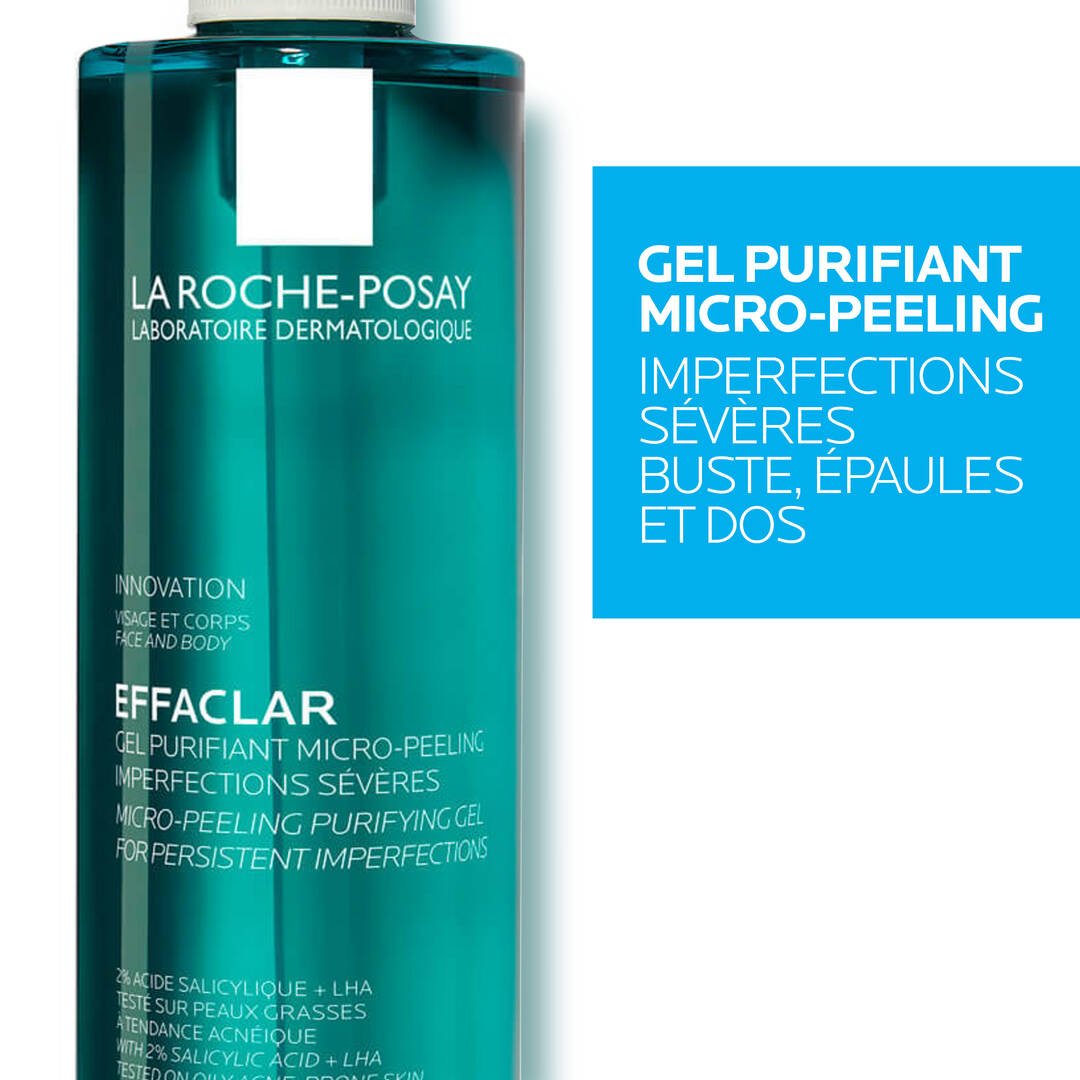La Roche - Posay EFFACLAR GEL PURIFIANT MICRO - PEELING IMPERFECTIONS SÉVÈRES - La Roche - Posay | BeautyForYou.ma