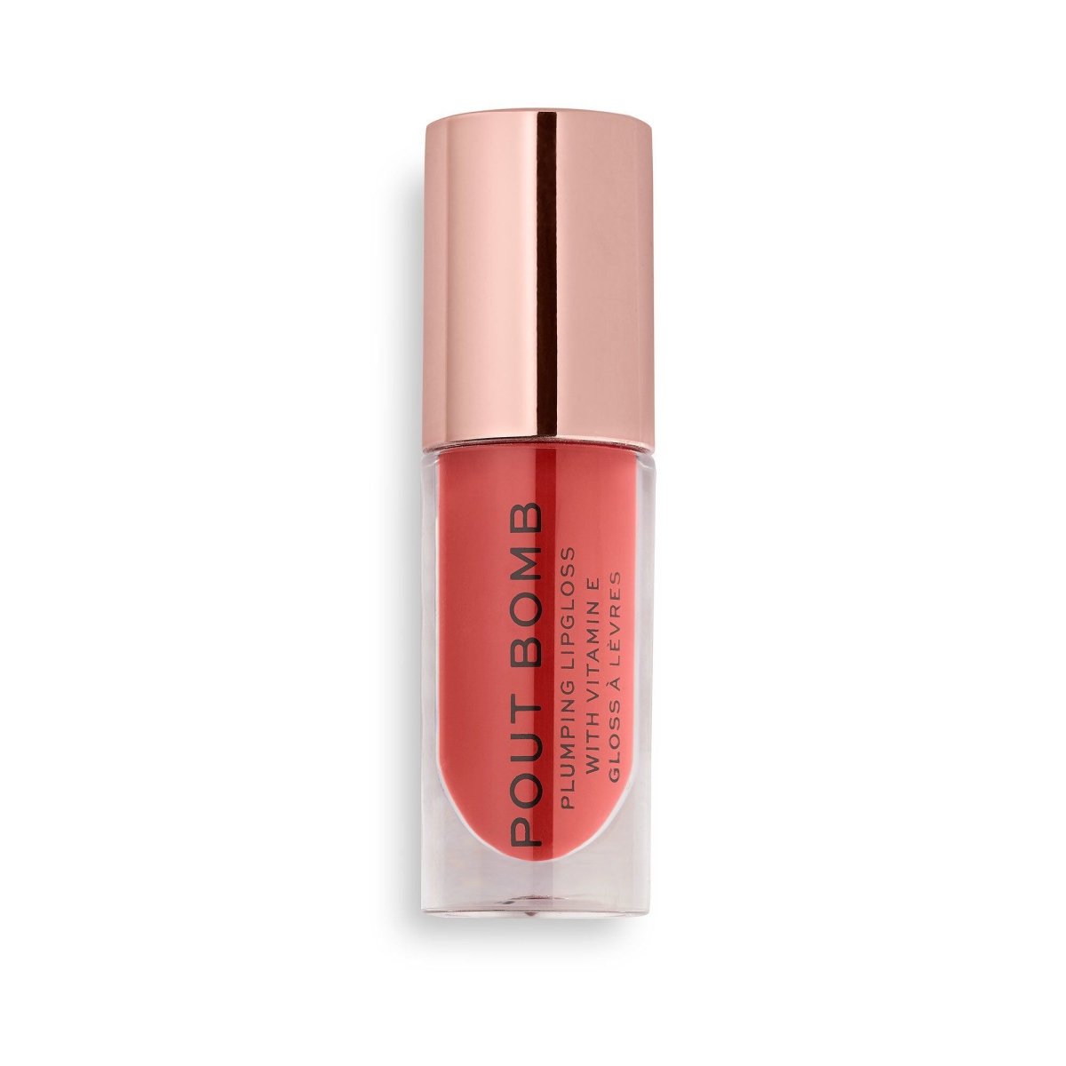 REVOLUTION POUT BOMB PLUMPING GLOSS PEACHY CORAL - Revolution | BeautyForYou.ma