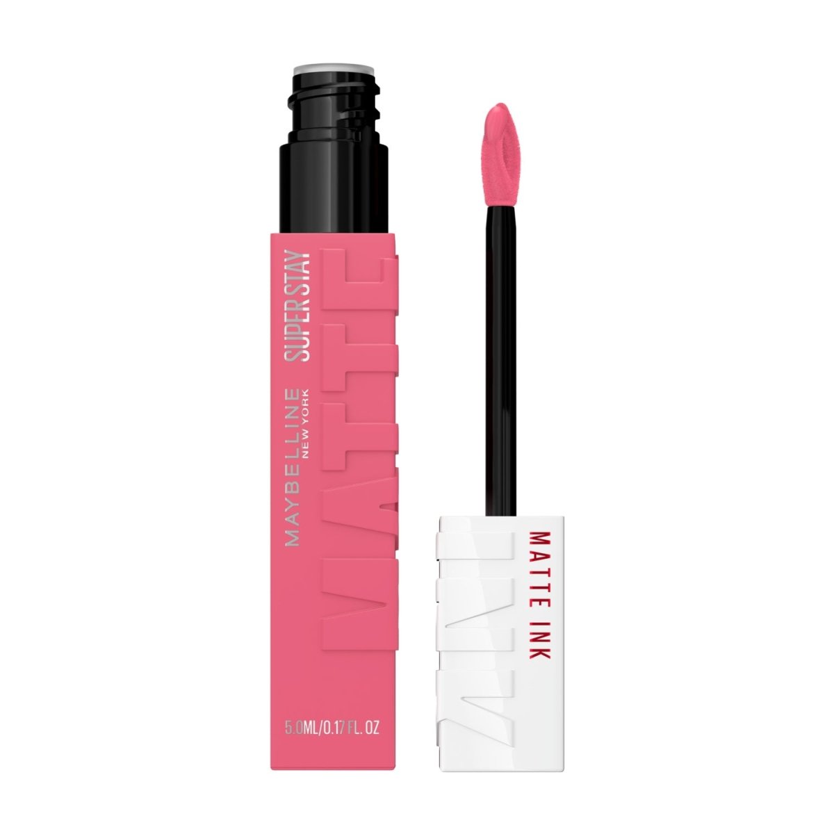 Maybelline New York Rouge à Lèvres Mat Liquide Longue Tenue Superstay Matte Ink Teinte : INSPIRER (125), 5 ml - 3600531513429
