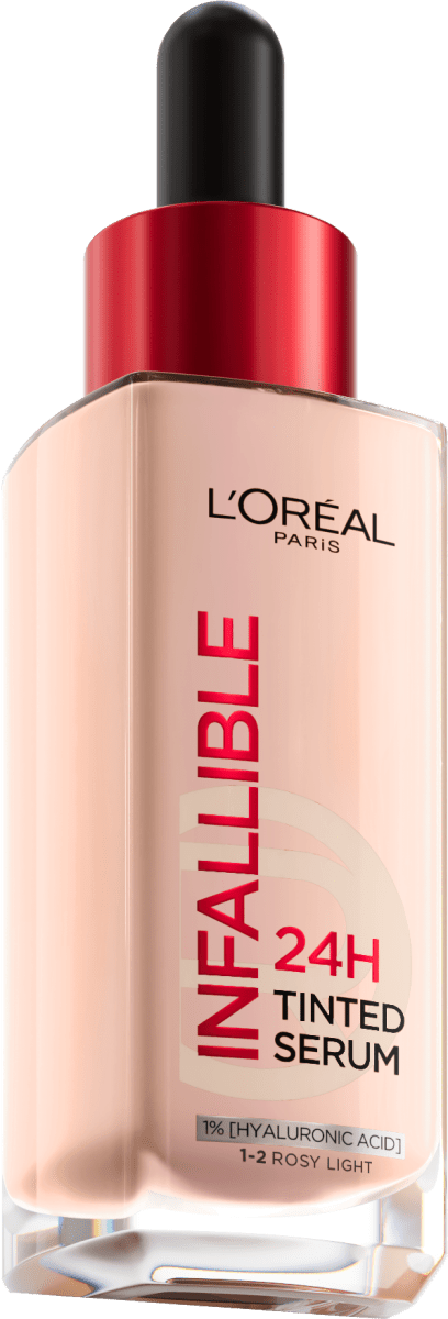 L'Oréal Paris Fond de Teint Sérum Teinté Infallible 24H ROSY LIGHT 1 - 2 - 3600524190514