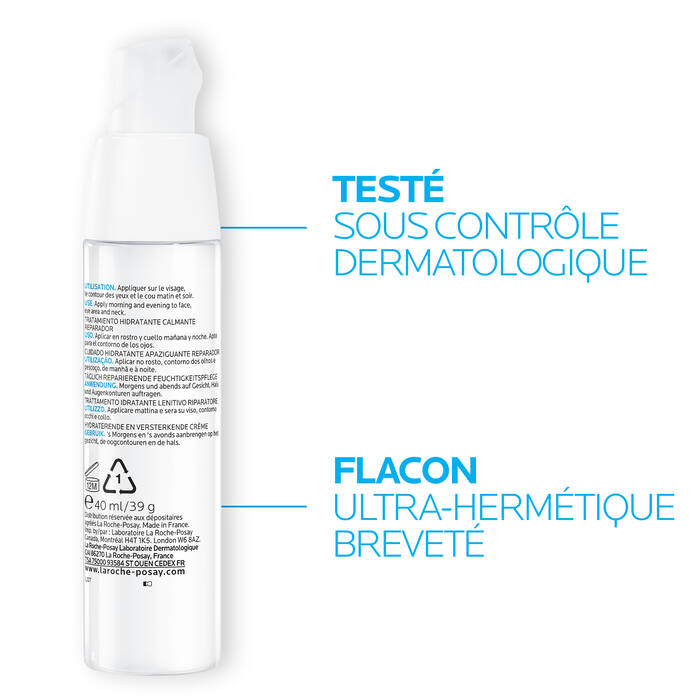 La Roche - Posay Toleriane Dermallergo Crème Hydratante Peau Sensible et Allergique 40 ML - La Roche - Posay | BeautyForYou.ma