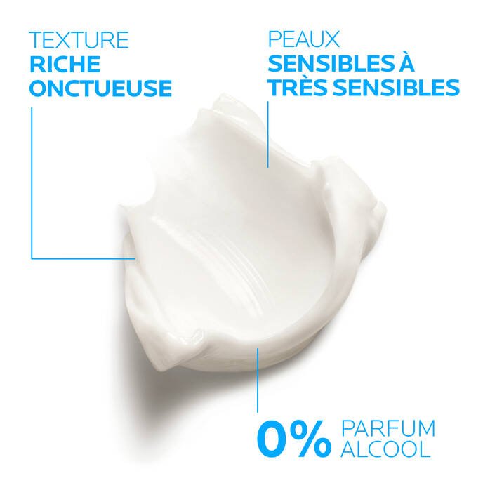 La Roche - Posay Toleriane Sensitive Riche. Soin hydratant apaisant protecteur 40 ML - La Roche - Posay | BeautyForYou.ma