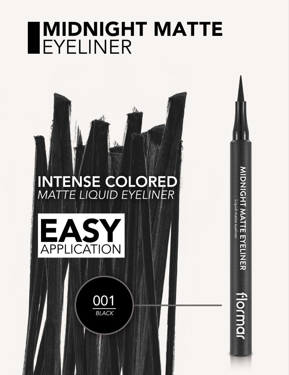 MIDNIGHT MATTE EYELINER BLACK - 8690604532292