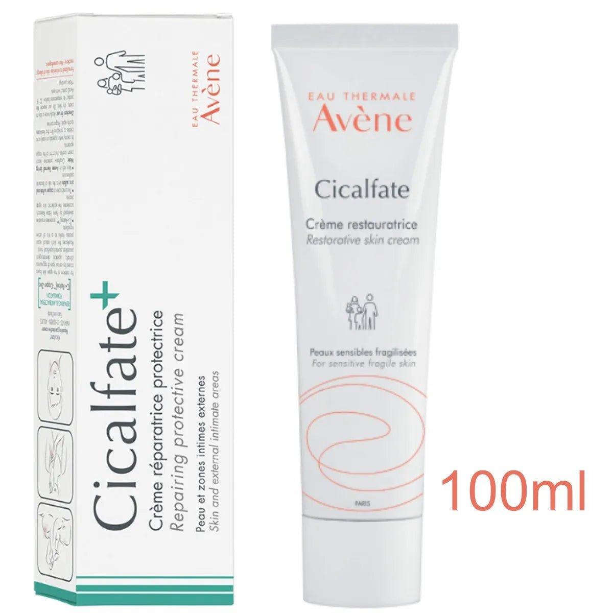 Avène Cicalfate+ – Crème Réparatrice Protectrice – Peaux Irritées 100ml - 20000050
