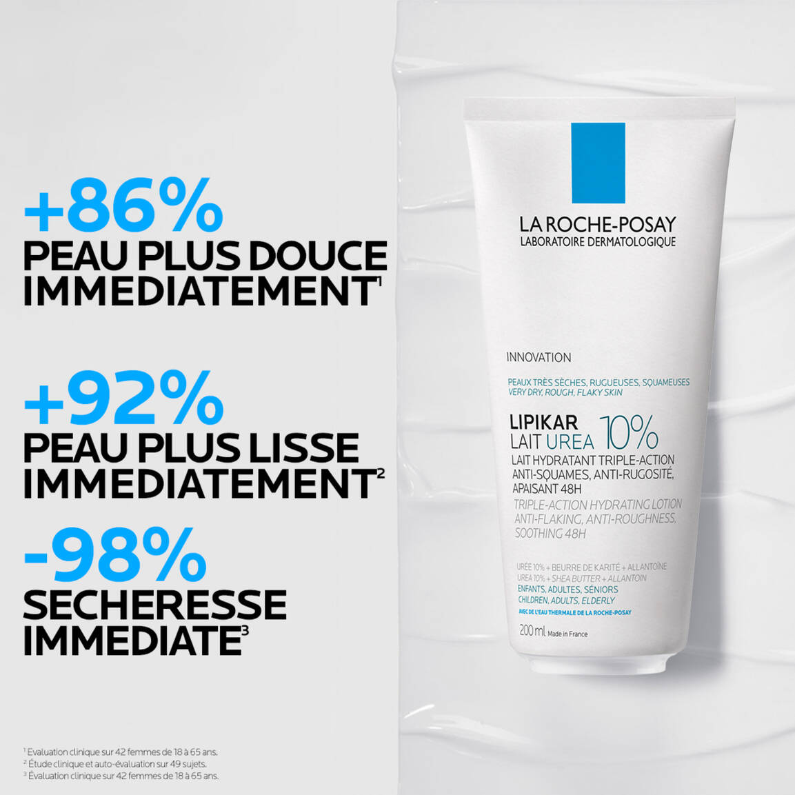 La Roche - Posay lipikar lait urea 10% 200ml - La Roche - Posay | BeautyForYou.ma