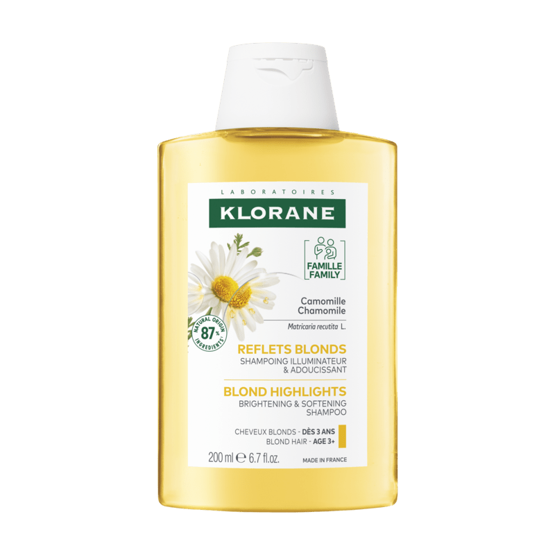 Klorane Shampoing à la Camomille – Éclat & Lumière – 200 ml - 20001834