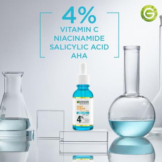 Garnier Fast Clear Booster Serum Acide Salicylique 30 ml - 3610340667336