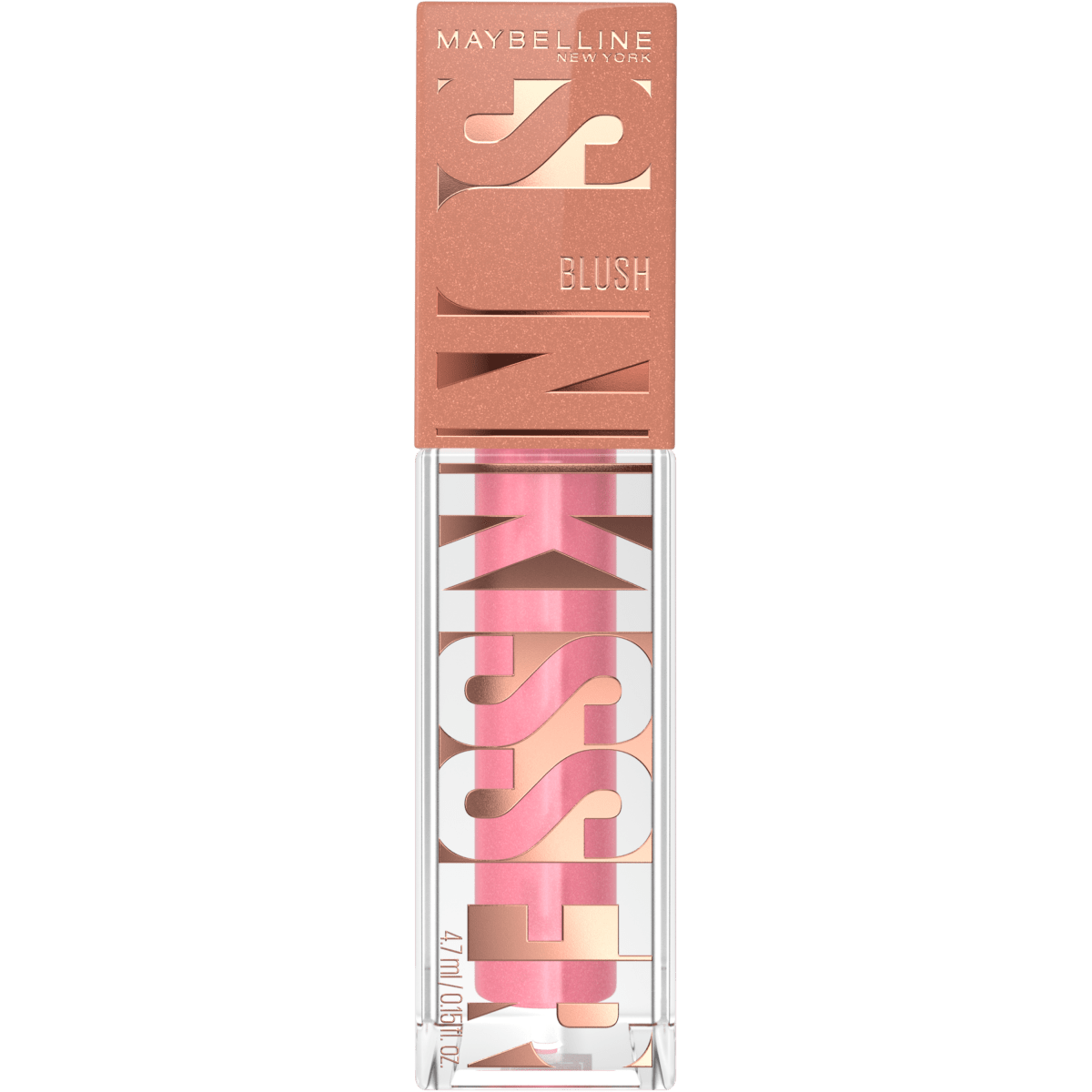 Maybelline New York - Blush Liquide Illuminateur Multi - Usage - SUNKISSER - Teinte : 05 BLASING BLUSH - 4,7 ml - 3600531668433