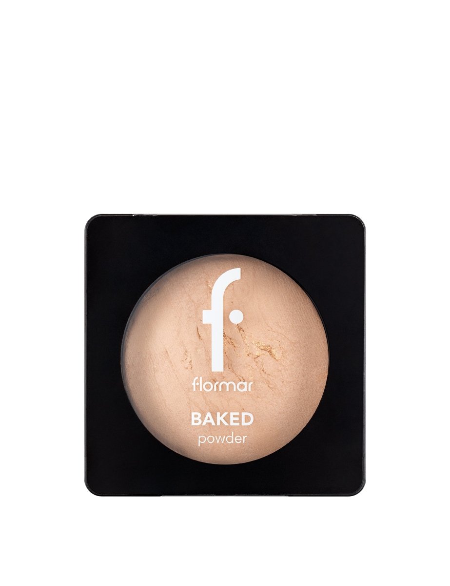 BAKED POWDER BPW NP - 021 BEIGE WITH GOLD - Flormar | BeautyForYou.ma