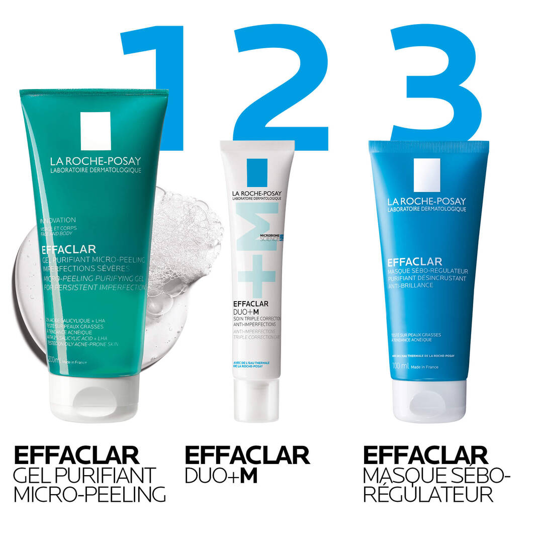 EFFACLAR GEL PURIFIANT MICRO - PEELING IMPERFECTIONS SÉVÈRES - La Roche - Posay | BeautyForYou.ma