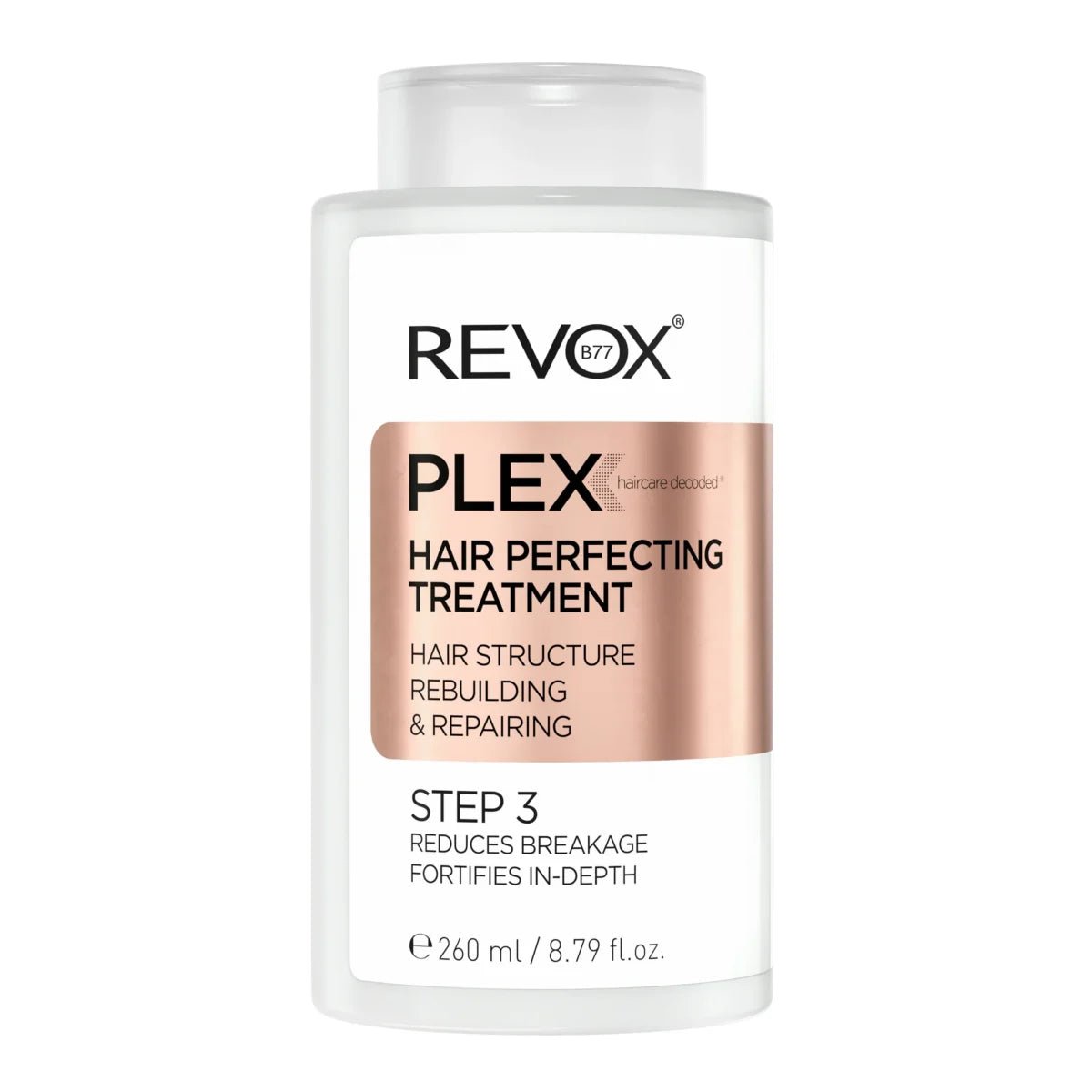 REVOX B77 PLEX HAIR PERFECTING TREATMENT STEP 3.260 ML - Revox | BeautyForYou.ma