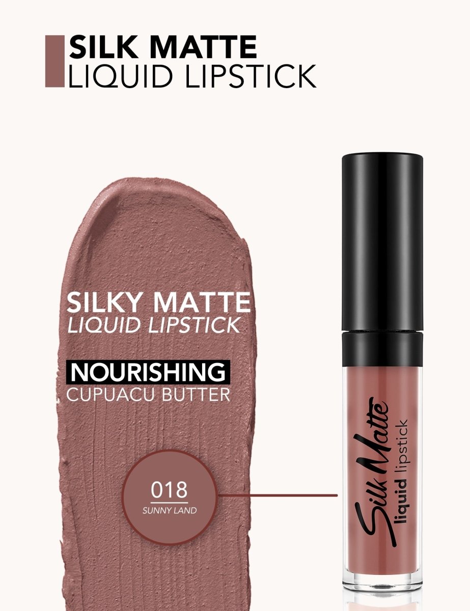 SILK MATTE LIQUID LPSTICK - SUNNY LAND 018 - 8690604627615
