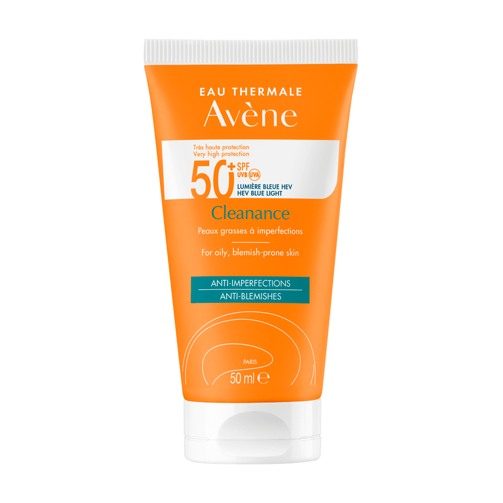 Avène Cleanance Solaire SPF50+ – Peaux Grasses à Imperfections - 20001110