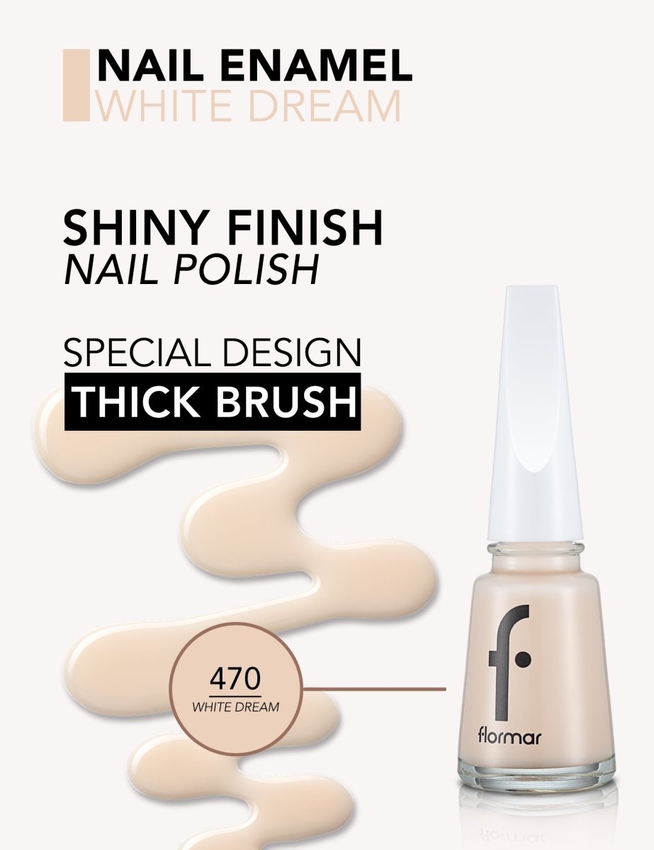 FLORMAR FNE - 470 WHITE DREAM NEW - 8682536036214