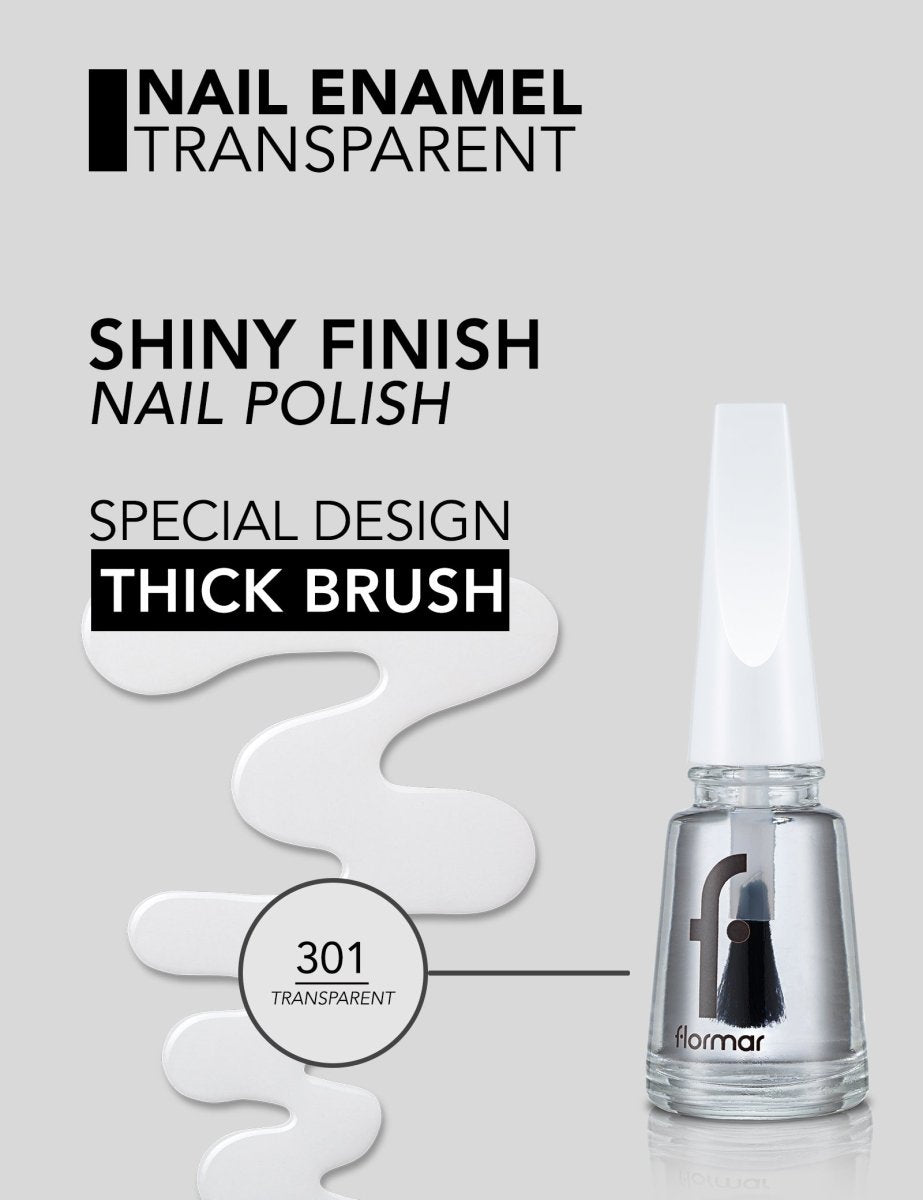 FLORMAR FNE - 301 GLASS EFFECT NEW - 8682536035828