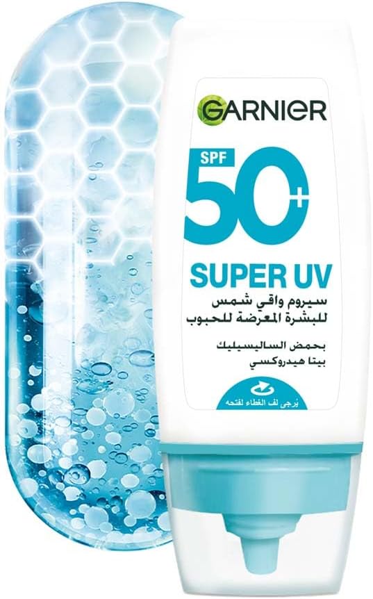 Garnier Skinactive Super UV Acne prone Skin Serum Sunscreen, 30ml - 8994993028276
