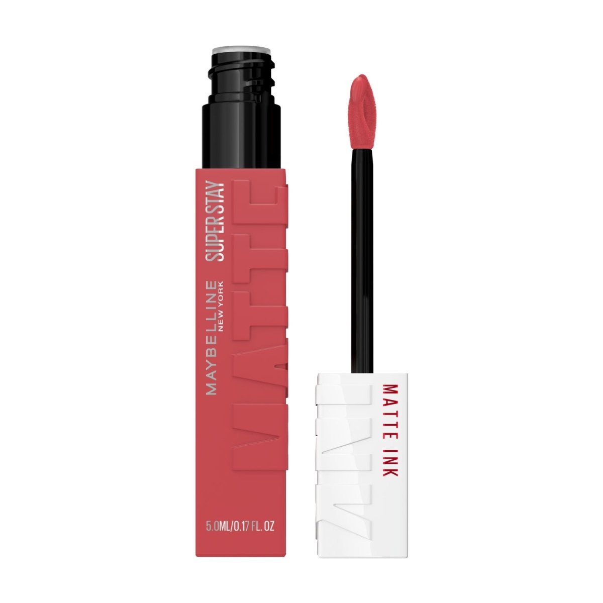 Maybelline New York Rouge à Lèvres Mat Liquide Longue Tenue Superstay Matte Ink Teinte : INITIATIATOR (170), 5 ml - 3600531605667