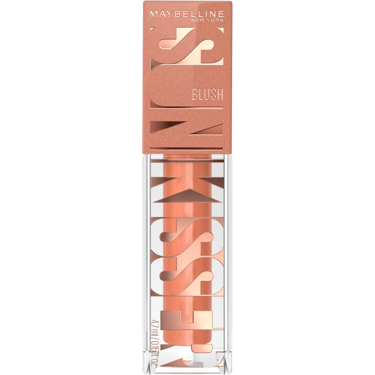 Maybelline New York - Blush Liquide Illuminateur Multi - Usage - Fard à Joues, Highlighter et Bronzer - Bonne Mine - Teint Hâlé - Maquillage Glowy - SUNKISSER - Teinte : Downtown Rush - 4,7 ml - 3600531668396