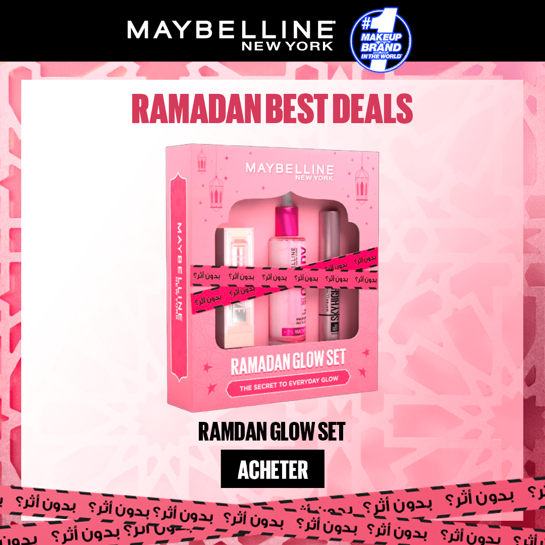 Maybelline Ramadan Glow Set – Coffret Maquillage Édition Spéciale Ramadan - Maybelline | BeautyForYou.ma