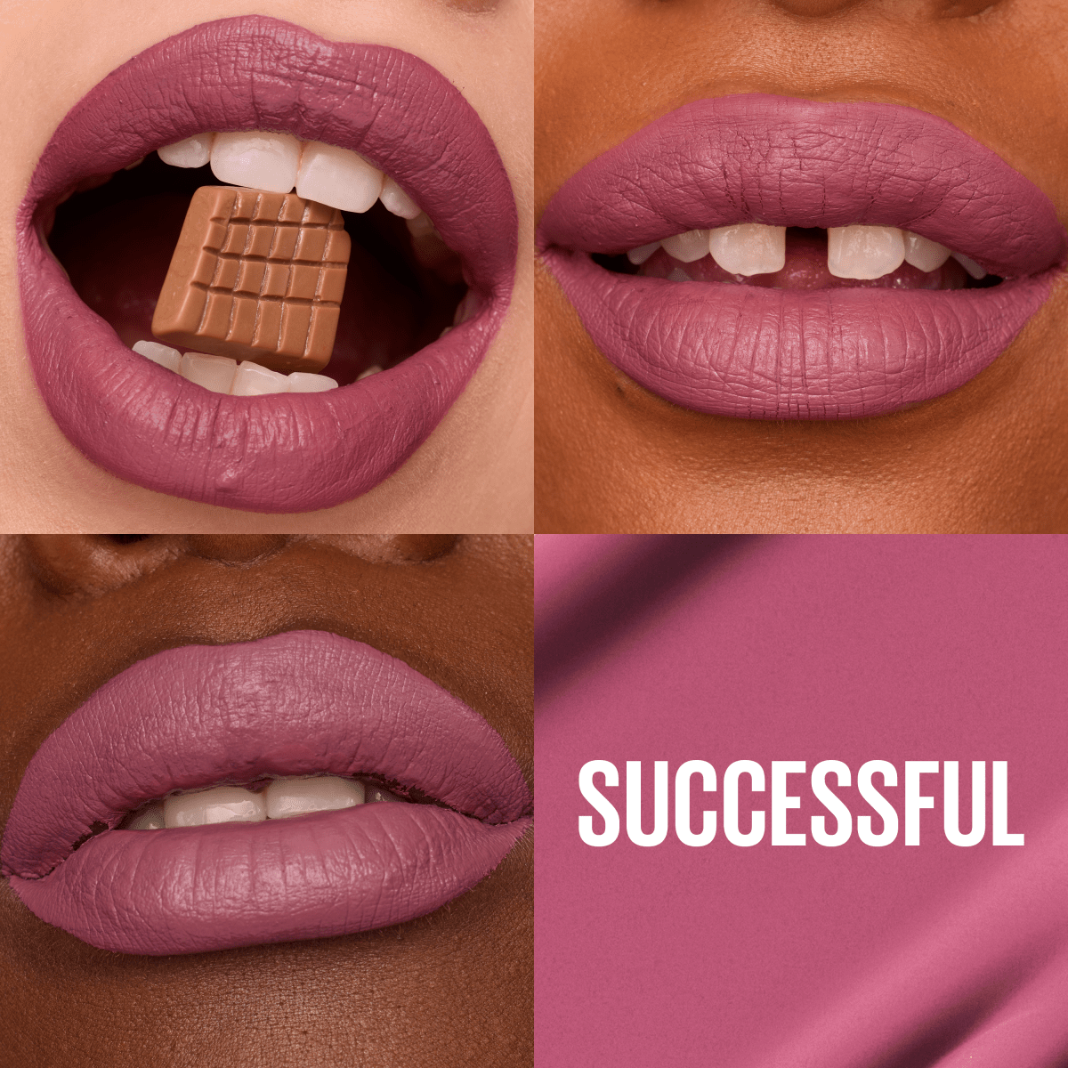 Maybelline New York Rouge à Lèvres Mat Liquide Longue Tenue Superstay Matte Ink Teinte : SUCCESSFUL (165), 5 ml - 3600531605650