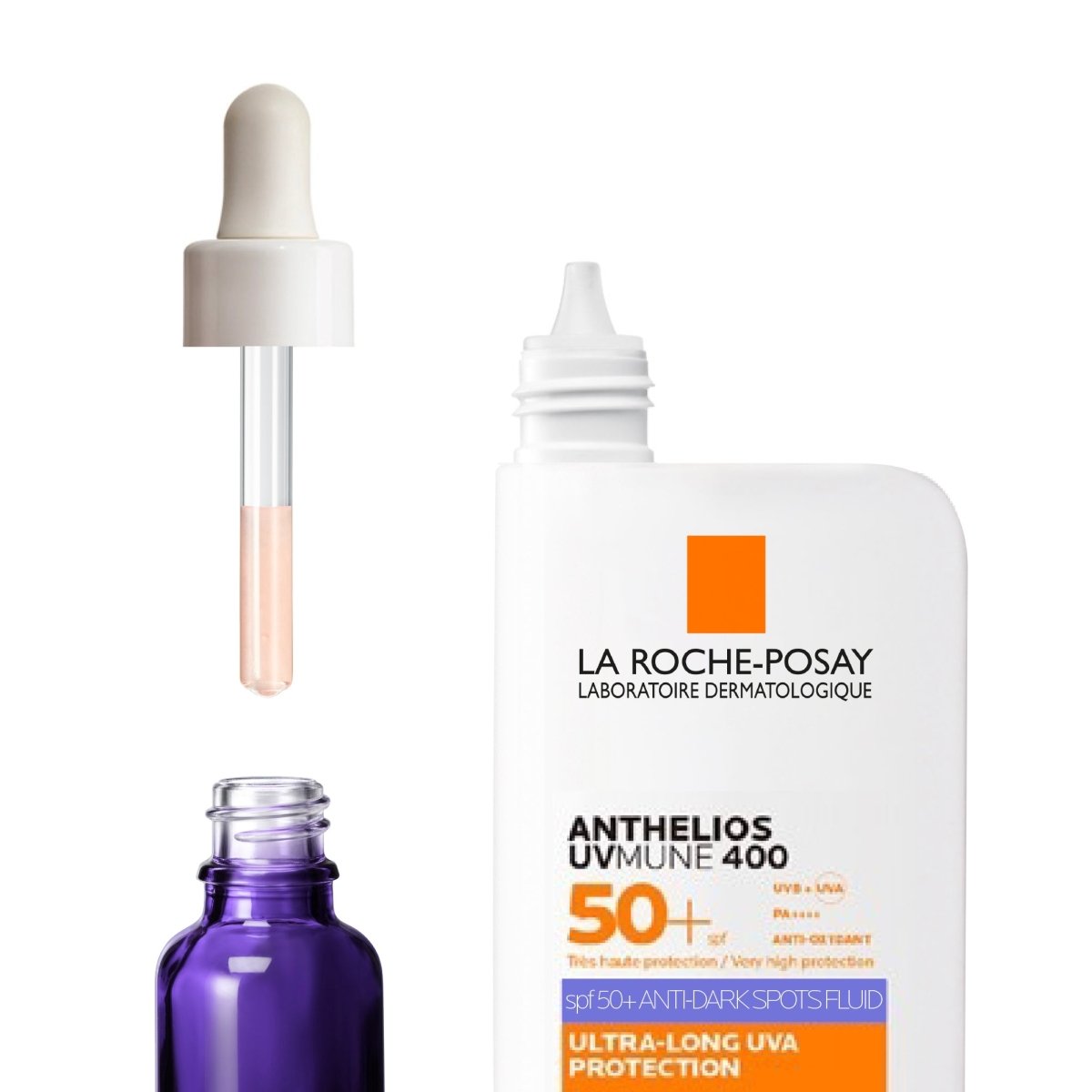 Anthelios UVMUNE 400 Fluide anti - taches SPF 50+ - La Roche - Posay | BeautyForYou.ma